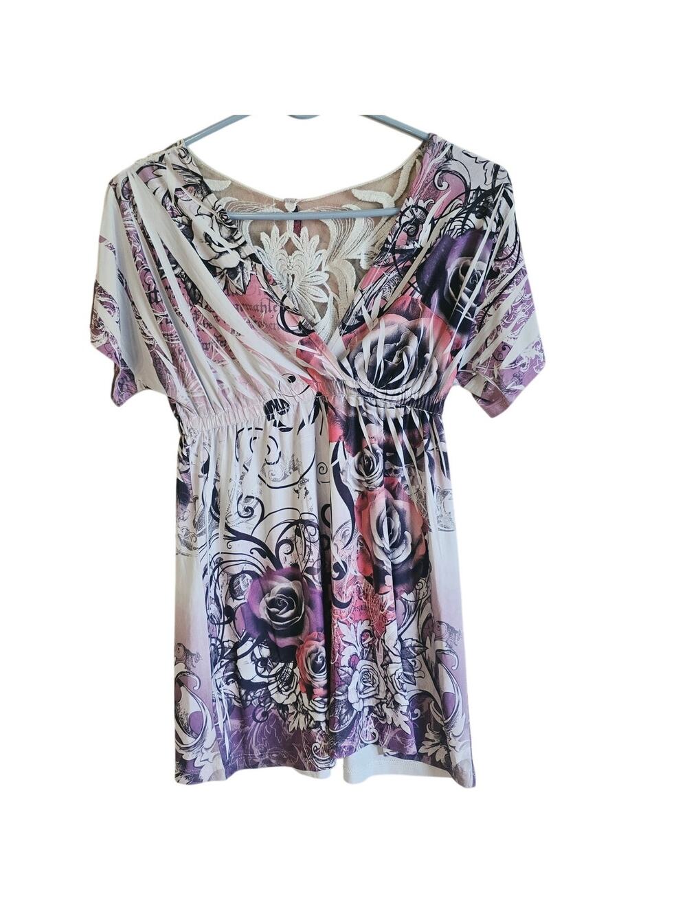 Yo yo 5 y2k babydoll blouse size small